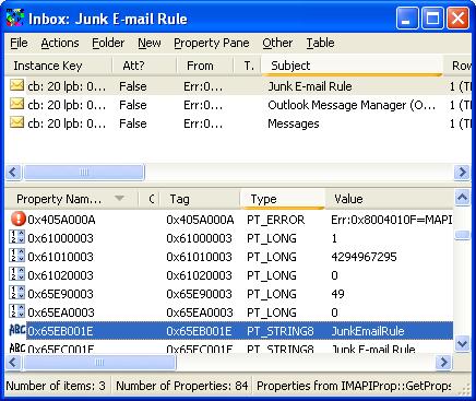 Junk E-mail Rule
