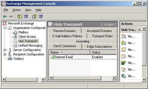 SMTP Connector from Exchange 2007