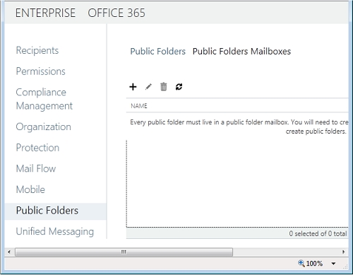 Exchange 2013 | Public Folders | Public Folders Mailboxes