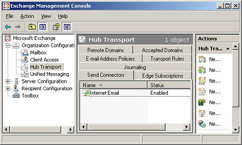 SMTP Connector from Exchange 2007