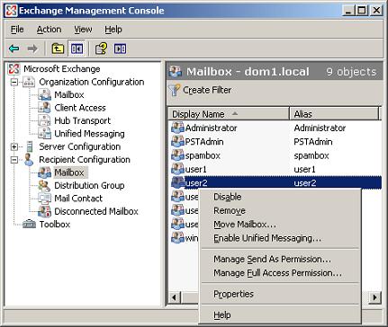 Manage Full Access Permission