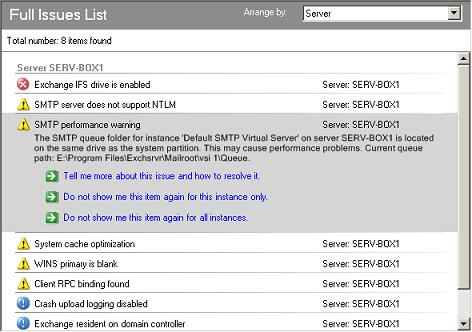 ExBPA Full Issues List