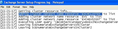 Automatic Addition of Exchange Cluster Resources