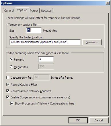 Capture Settings