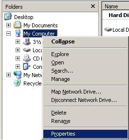 My Computer Properties