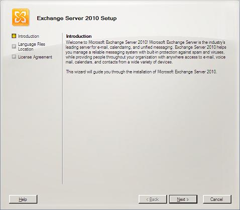 Exchange 2010 Introduction