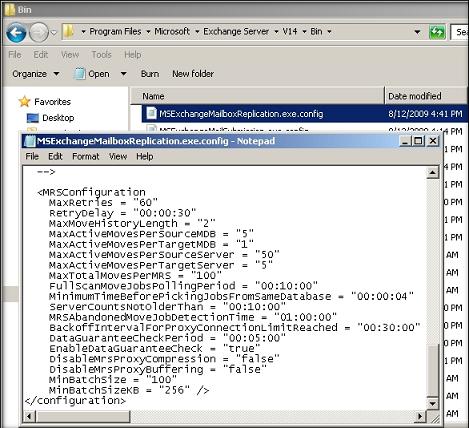 Configuration Settings