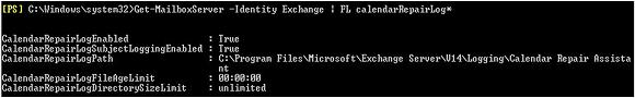 Figure 1.0 CRA log settings