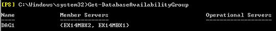 Get-DatabaseAvailabilityGroup