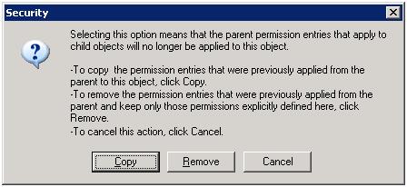 Copy Permissions