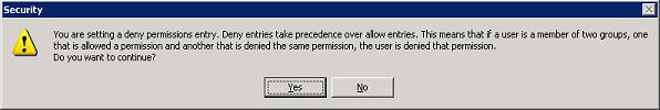 Warning 1