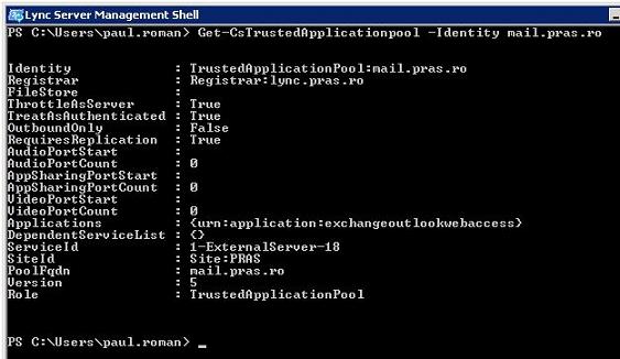 Get-CsTrustedApplicationPool