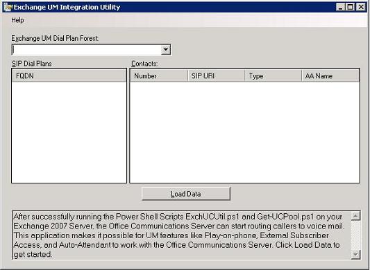 Exchange UM Integration Utility