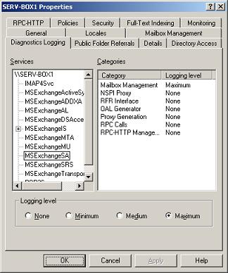 Diagnostic Logging