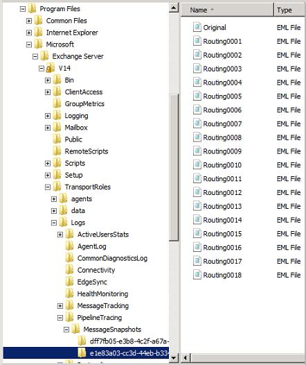 Pipeline Tracing NDR Snapshots