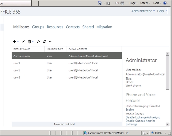 Exchange 2013 Details Pane