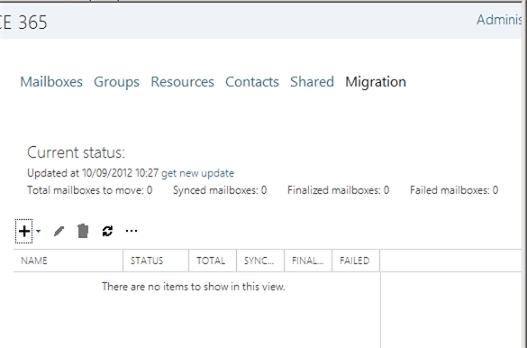 Exchange 2013 | Recipients | Migration