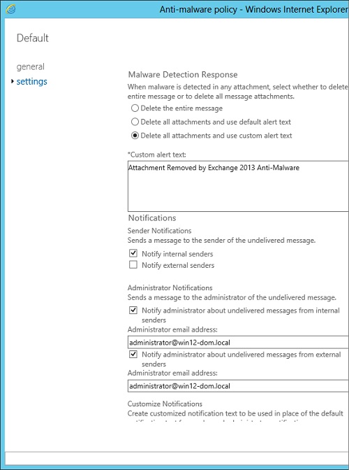 Anti-Malware | Delete Attachment